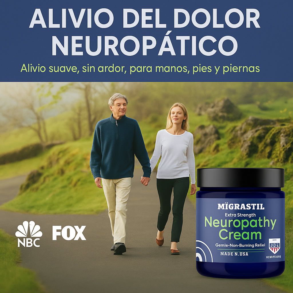 Migrastil Crema Natural Neuropatía – Alivio Rápido de Ardor y Hormigueo