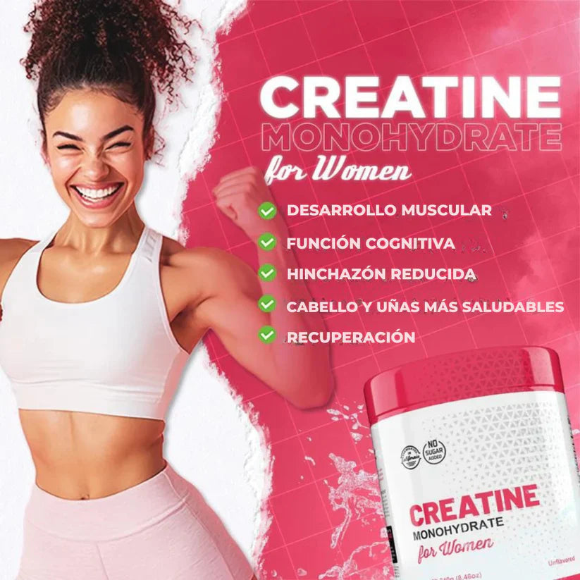 Creatina monohidratada for Women