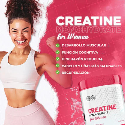 Creatina monohidratada for Women