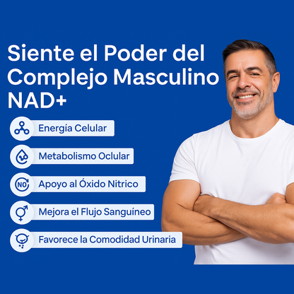 Selerb NAD+ Aumenta tu masculinidad