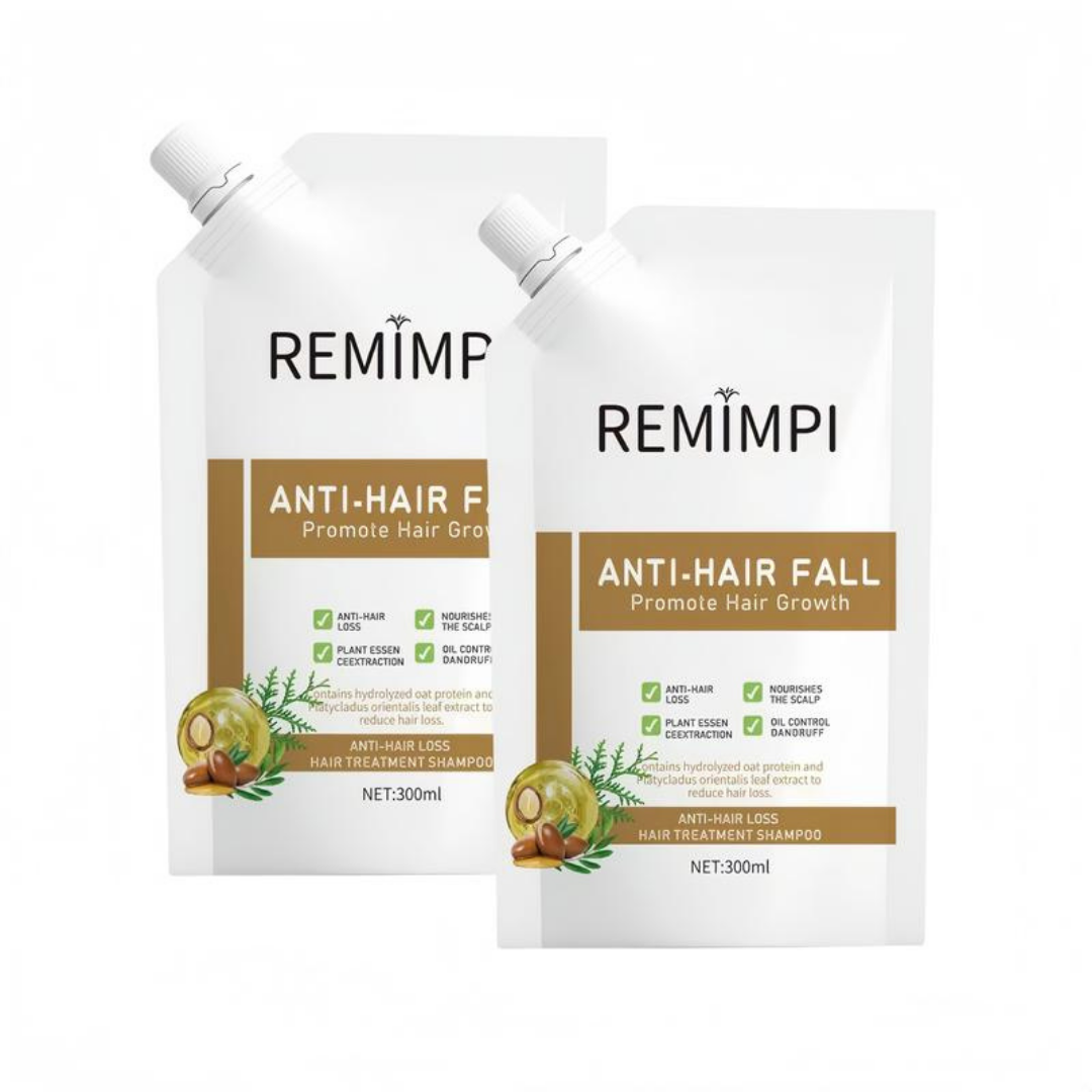 Shampoo Anti-Caída Remimpi – Cabello más fuerte y sano