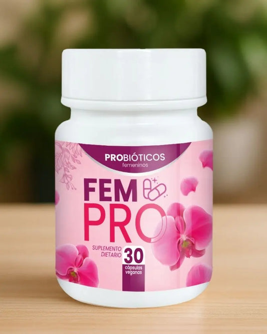 🌺 Probióticos femeninos FemPro – Tu defensa natural contra mal olor e incomodidad íntima