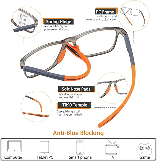 Gafas bifocales fotocromáticas inteligentes