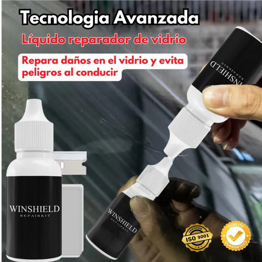 En Oferta 2X1 - Kit Reparador de cristales VidrioFix® – Repara parabrisas, pantallas y espejos al instante