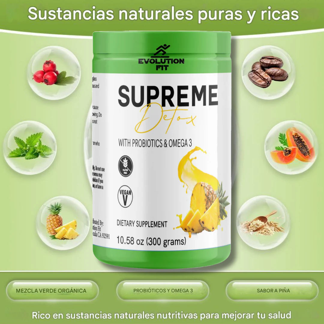 Limpia, Renueva y Transforma: El Detox Natural Que Sí Funciona — Supreme Detox