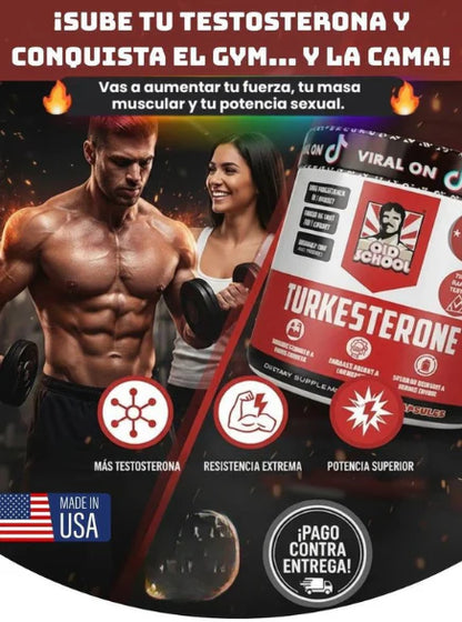 Compra 1 y Lleva Otro Gratis (2X1) - Fuerza y Resistencia sin límites - Turkesterone