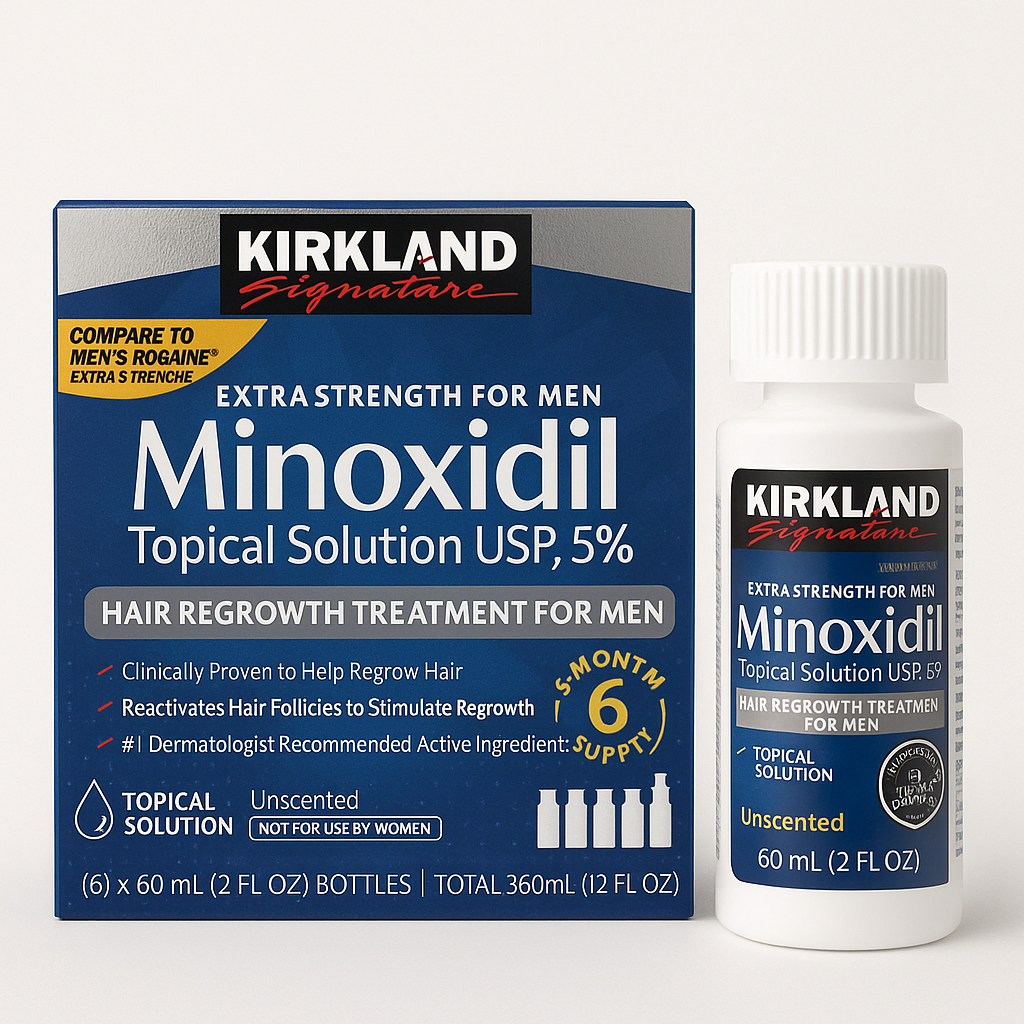 Minoxidil - Estimula el crecimiento del cabello en 2 semanas