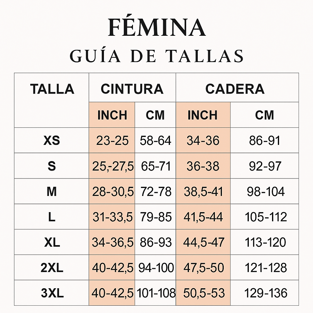 Faja Fémina Secret - Moldea tu figura y eleva tus gluteos