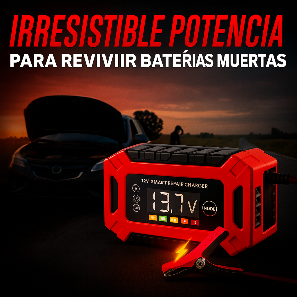 PowerCharge Pro: Energía Imparable para tu Auto con Control Visual Avanzado ⚡