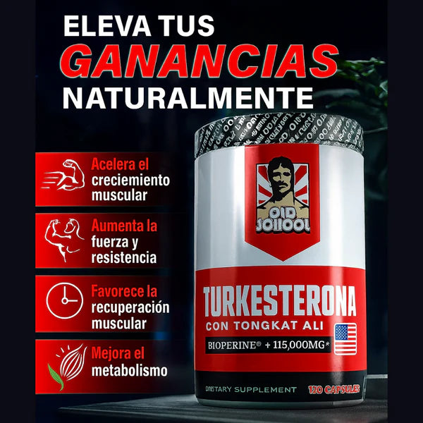 Turkesterona - Elevador de testosterona