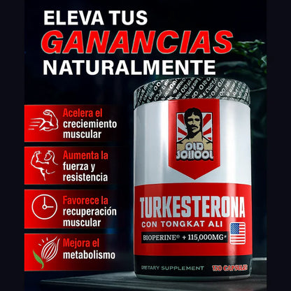 Turkesterona - Elevador de testosterona