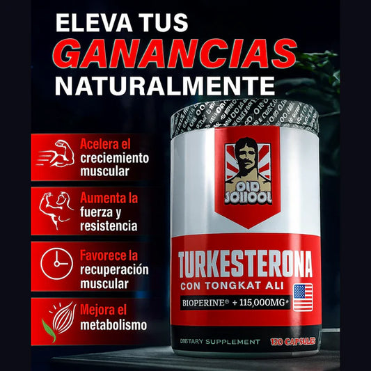 Turkesterona - Elevador de testosterona