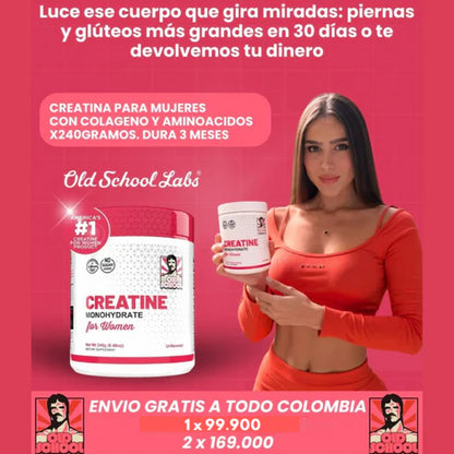 Creatina monohidratada for Women