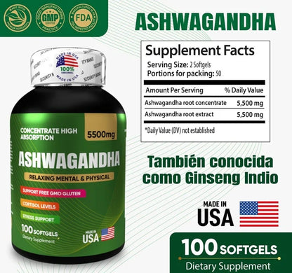 ¡Oferta 2 x1! ASHWAGANDHA