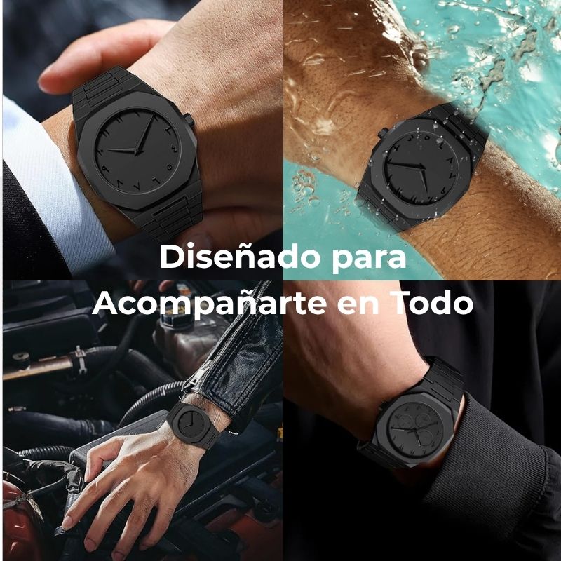 NOIR ARABIX™ –  Materiales de policarbonato, precisión árabe y diseño indestructible.