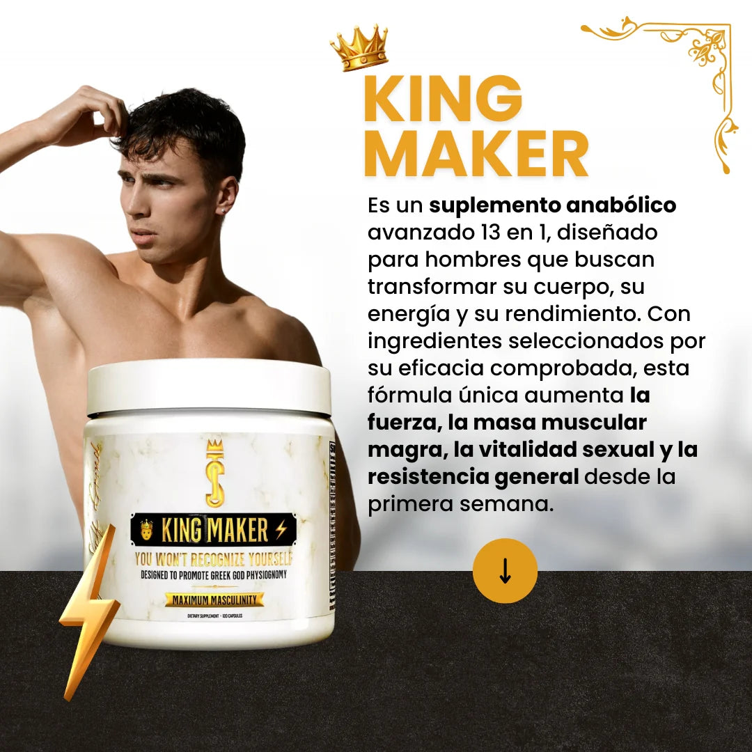 KING MAKER - Recupera tu masculinidad - ULTIMAS 50 UNIDADES