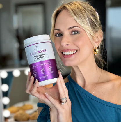 Colágeno hidrolizado con resveratrol y biotina