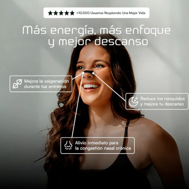 Air Max® - Expansor Nasal Magnético Respira Profundo