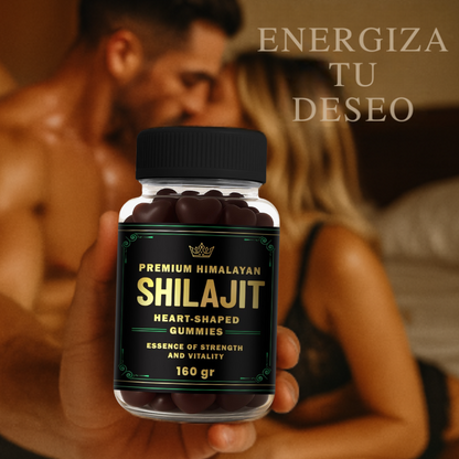 SHILAJIT EN GOMAS- POTENCIA TU ENERGÍA Y VITALIDAD AL MÁXIMO 🔥