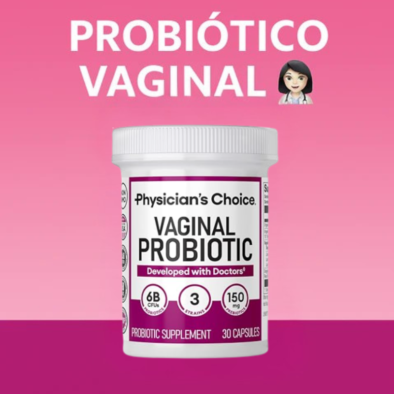 🌸 Probióticos Vaginales con Prebióticos y Arándano – Equilibrio y Cuidado Femenino