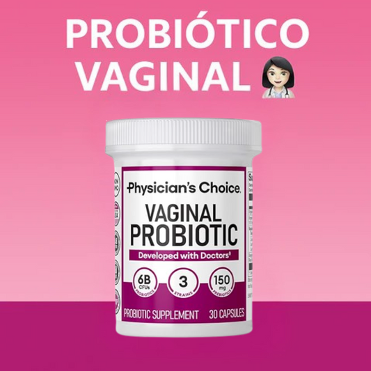 🌸 Probióticos Vaginales con Prebióticos y Arándano – Equilibrio y Cuidado Femenino