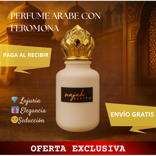 Najah Perfume Arabe Con Feromonas- Atracción Instantánea en Cada Gota