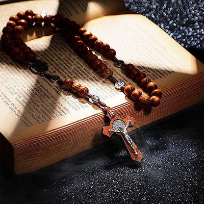 2x1 Rosario de Palo Santo – Lleva contigo fe, paz y energía positiva