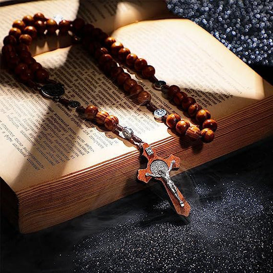 2x1 Rosario de Palo Santo – Lleva contigo fe, paz y energía positiva