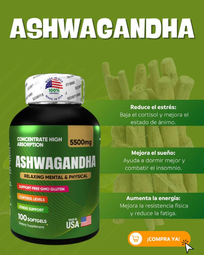 ¡Oferta 2 x1! ASHWAGANDHA
