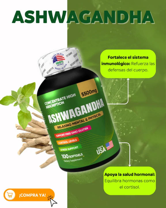 ¡Oferta 2 x1! ASHWAGANDHA