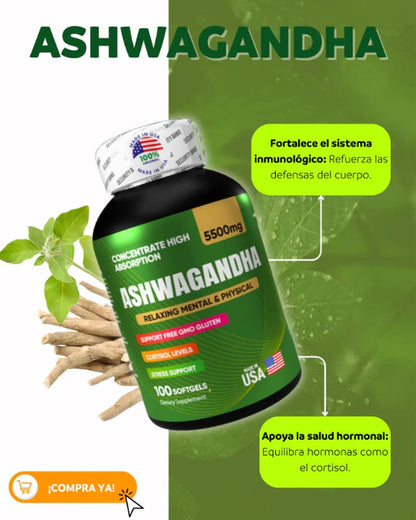 ¡Oferta 2 x1! ASHWAGANDHA