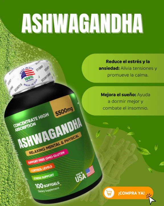 ¡Oferta 2 x1! ASHWAGANDHA