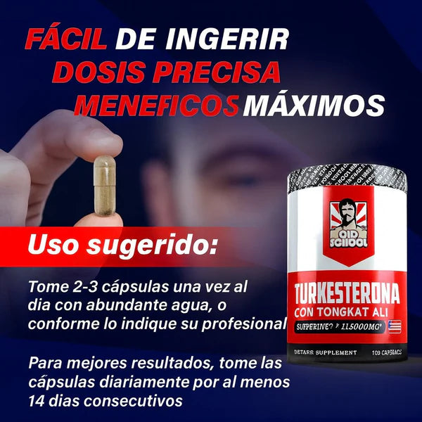 Turkesterona - Elevador de testosterona
