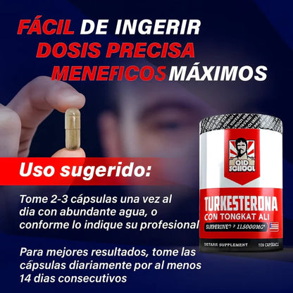 Turkesterona - Elevador de testosterona