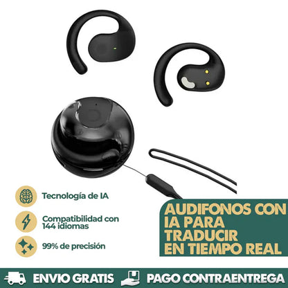 AI PODS ® | AUDÍFONOS CON IA Y TRADUCCIÓN AUTOMÁTICA DE IDIOMAS EN TIEMPO REAL