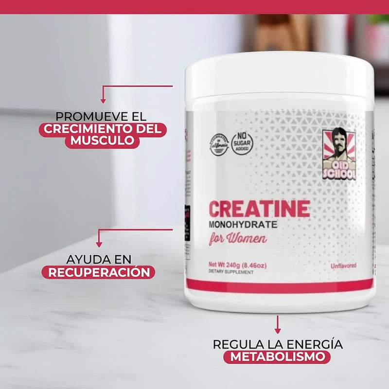 Creatina monohidratada for Women
