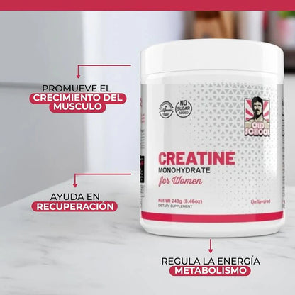 Creatina monohidratada for Women