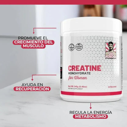Creatina Monohidratada | Potenciá tus glúteos, definí tu abdomen y brilla en el gym 🍑⚡